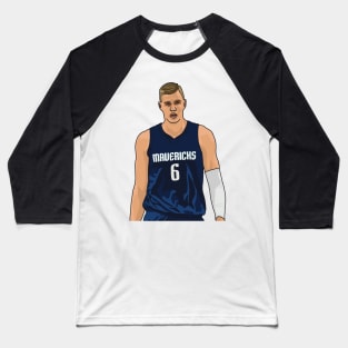 Kristaps Porzingis | Dallas Mavericks Baseball T-Shirt